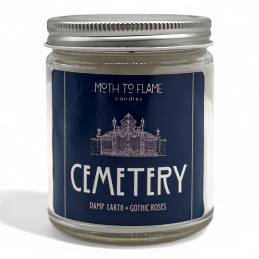 Moth to Flame Candles Candle Cemetery – 7 oz Candle Cemetery – 7 oz Candle