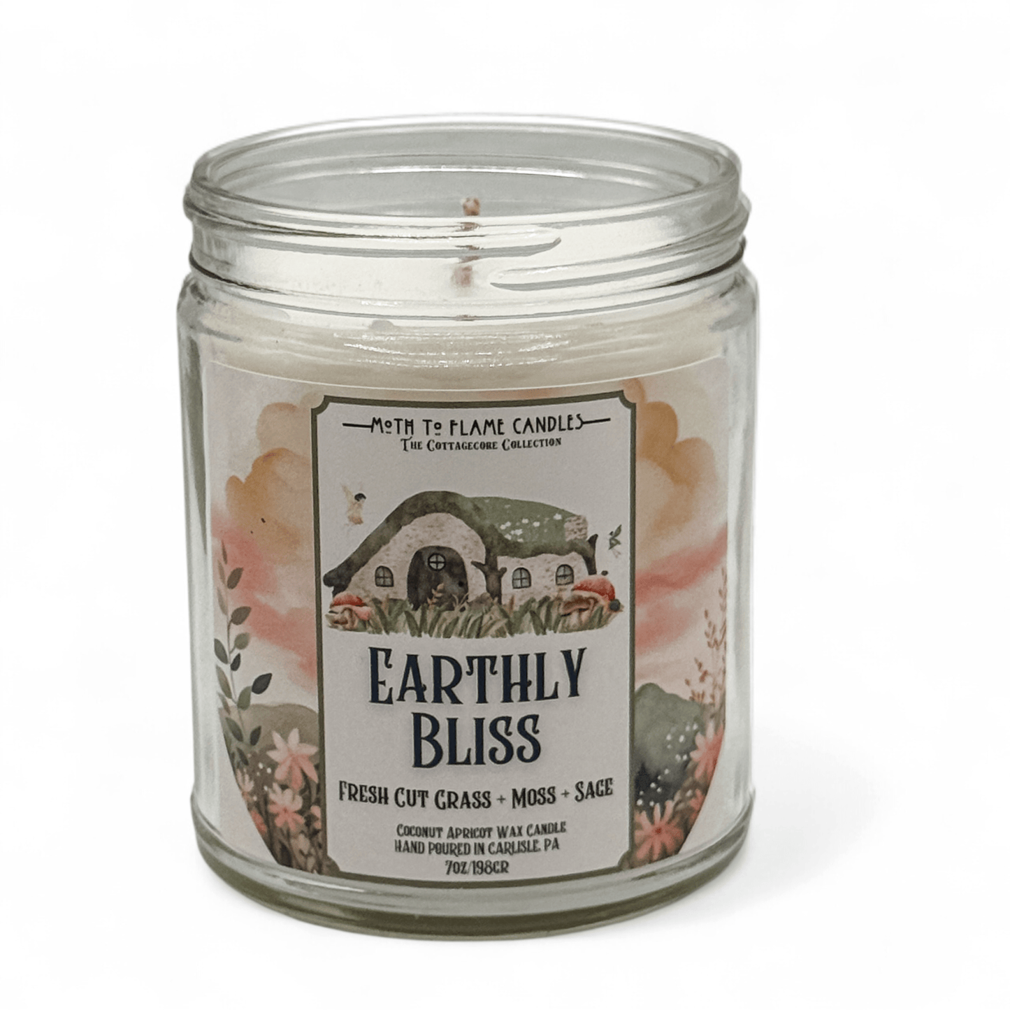 Moth to Flame Candles Candle Earthly Bliss – 7 oz Candle Earthly Bliss – 7 oz Candle