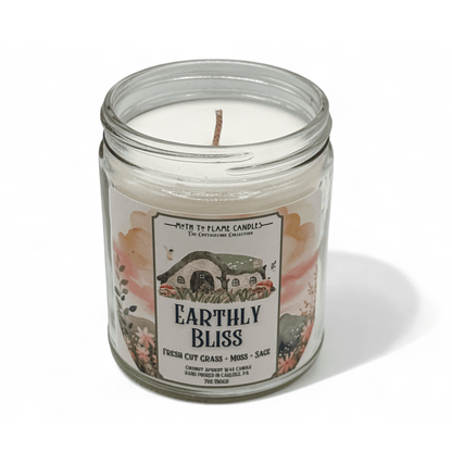Moth to Flame Candles Candle Earthly Bliss – 7 oz Candle Earthly Bliss – 7 oz Candle