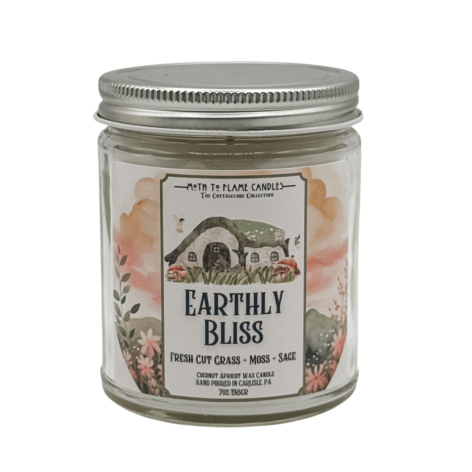 Moth to Flame Candles Candle Earthly Bliss – 7 oz Candle Earthly Bliss – 7 oz Candle