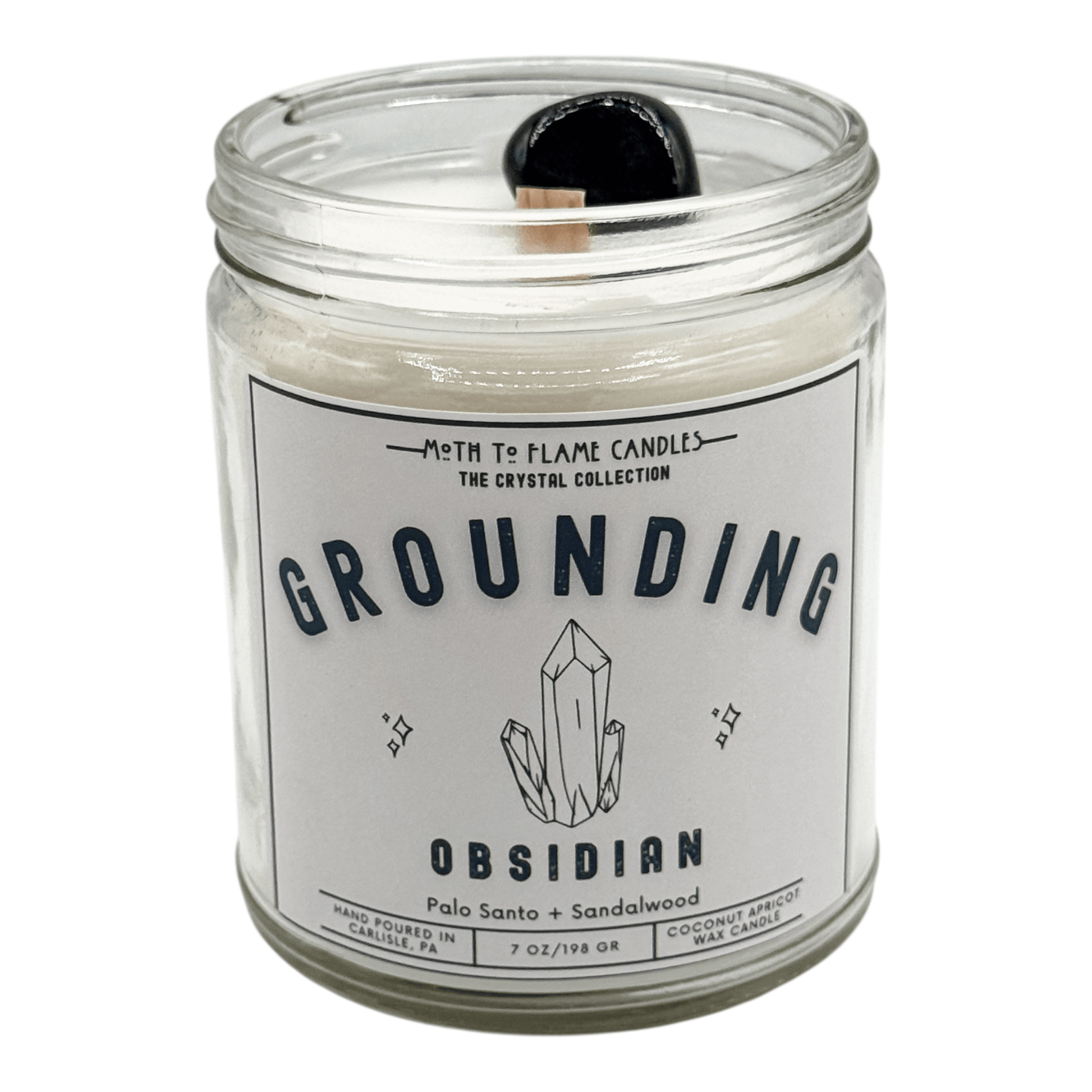 Moth to Flame Candles Candle Grounding – 7 oz Candle Grounding – 7 oz Candle
