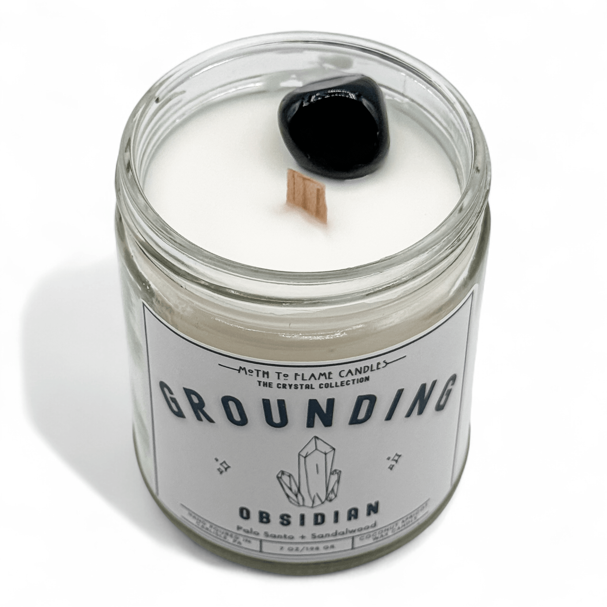 Moth to Flame Candles Candle Grounding – 7 oz Candle Grounding – 7 oz Candle