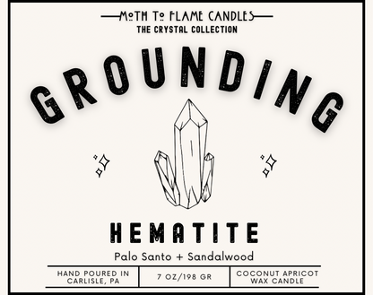 Moth to Flame Candles Candle Grounding – 7 oz Candle Grounding – 7 oz Candle