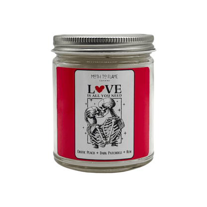 Moth to Flame Candles Candle Love Is All You Need – 7 oz Candle Love Is All You Need – 7 oz Candle
