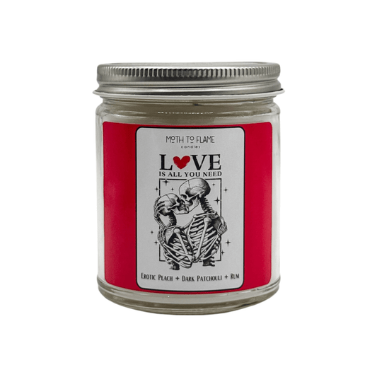 Moth to Flame Candles Candle Love Is All You Need – 7 oz Candle Love Is All You Need – 7 oz Candle