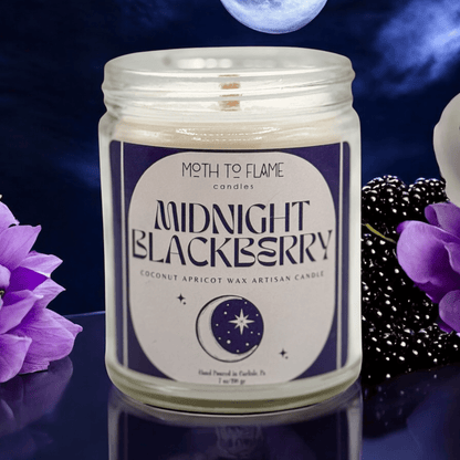 Moth to Flame Candles Candle Midnight Blackberry – 7 oz Candle Midnight Blackberry – 7 oz Candle