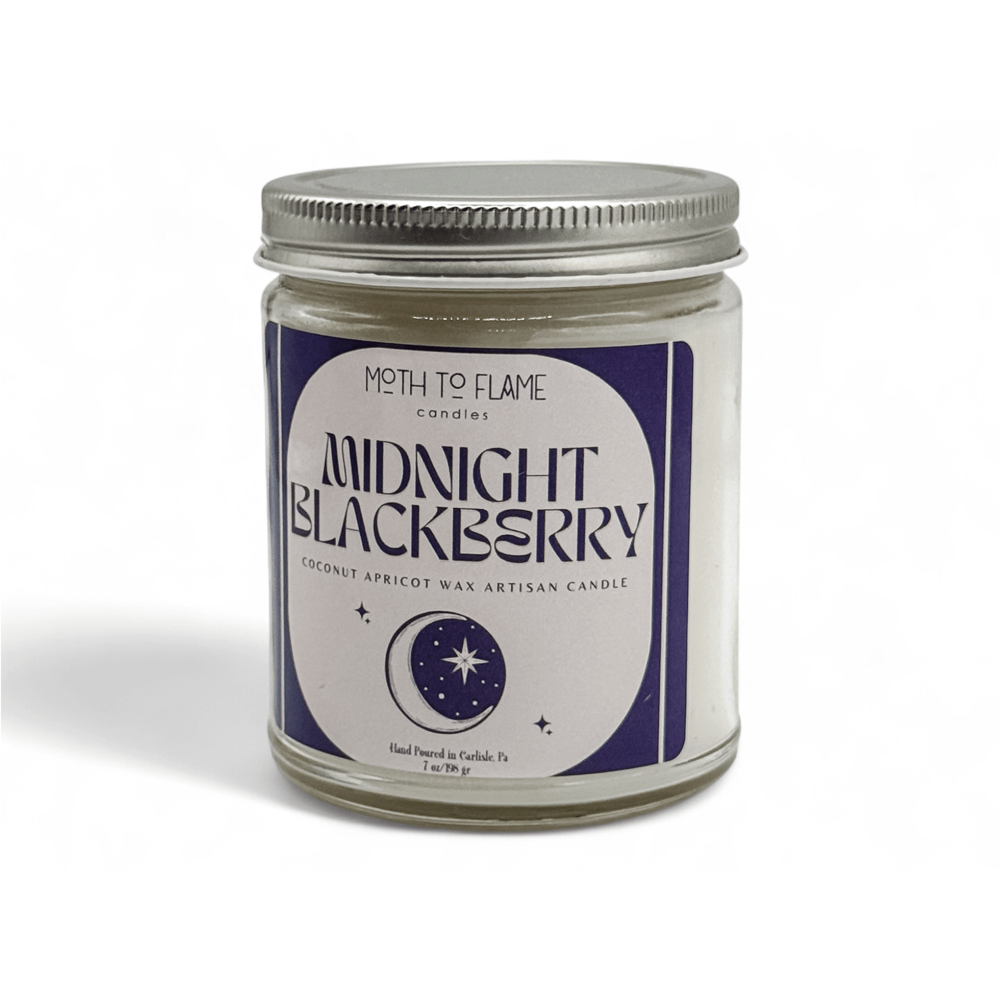 Moth to Flame Candles Candle Midnight Blackberry – 7 oz Candle Midnight Blackberry – 7 oz Candle
