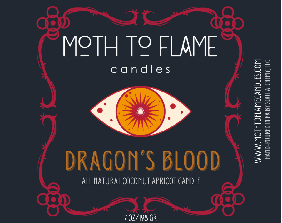 Moth to Flame Candles Candles Dragon’s Blood – 7 oz Candle Dragon’s Blood – 7 oz Candle