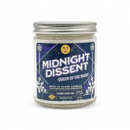 Moth to Flame Candles Candles Midnight Dissent – 7 oz Candle Midnight Dissent – 7 oz Candle