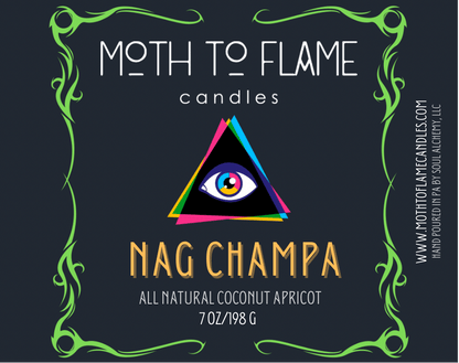 Moth to Flame Candles Candles Nag Champa – 7 oz Candle Nag Champa – 7 oz Candle