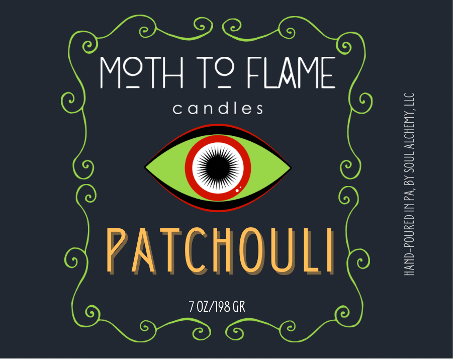 Moth to Flame Candles Candles Patchouli – 7 oz Candle Patchouli – 7 oz Candle