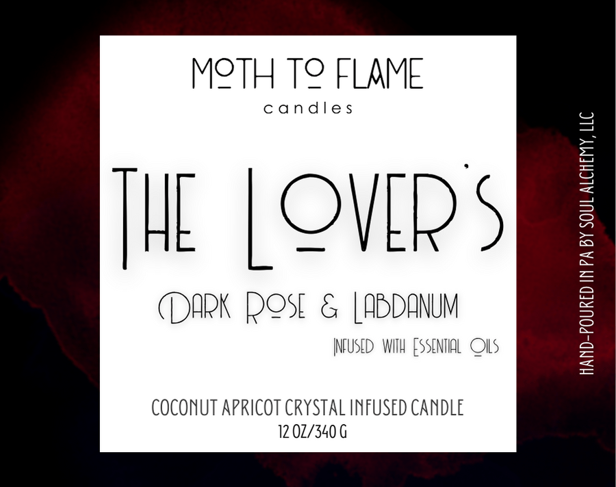 Moth to Flame Candles Candles The Lover’s – 7 oz / 12 oz Candle The Lover’s – 7 oz / 12 oz Candle