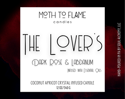 Moth to Flame Candles Candles The Lover’s – 7 oz / 12 oz Candle The Lover’s – 7 oz / 12 oz Candle