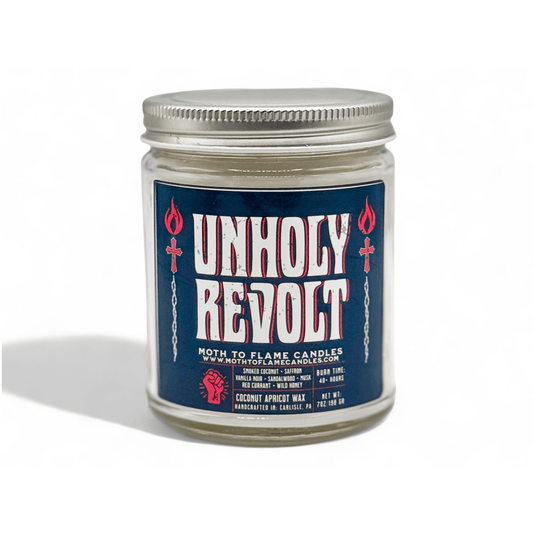 Moth to Flame Candles Candles Unholy Revolt – 7 oz Candle Unholy Revolt – 7 oz Candle