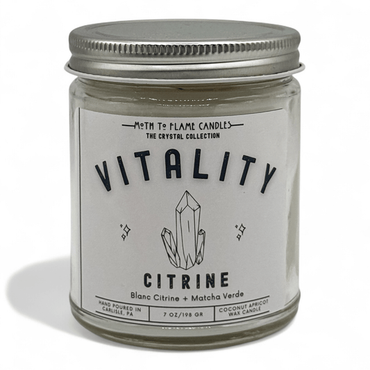 Moth to Flame Candles Candles Vitality – 7 oz Candle Vitality – 7 oz Candle