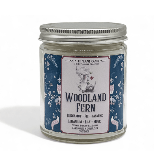Moth to Flame Candles Candles Woodland Fern – 7 oz Candle Woodland Fern – 7 oz Candle