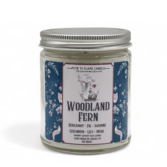Moth to Flame Candles Candles Woodland Fern – 7 oz Candle Woodland Fern – 7 oz Candle