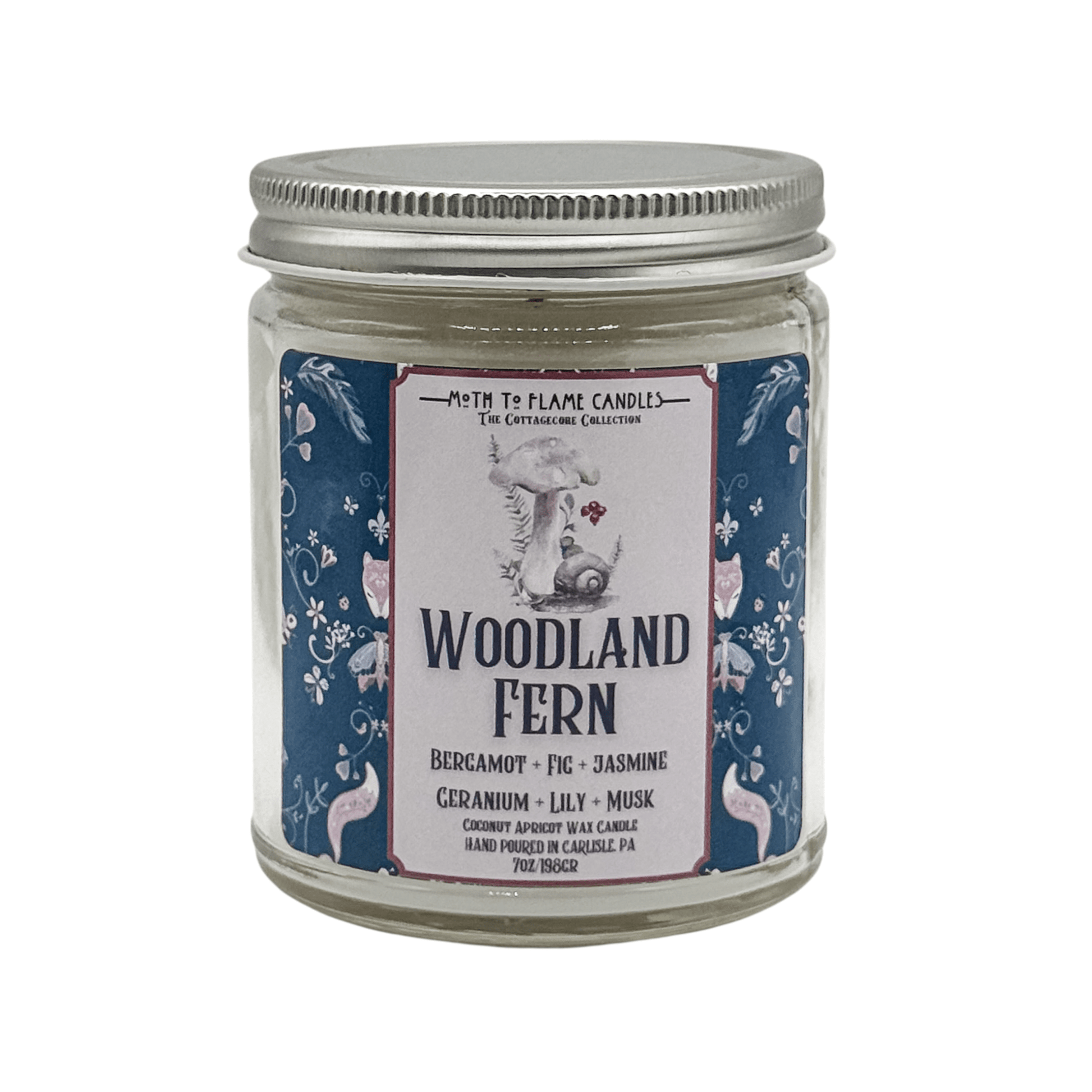 Moth to Flame Candles Candles Woodland Fern – 7 oz Candle Woodland Fern – 7 oz Candle