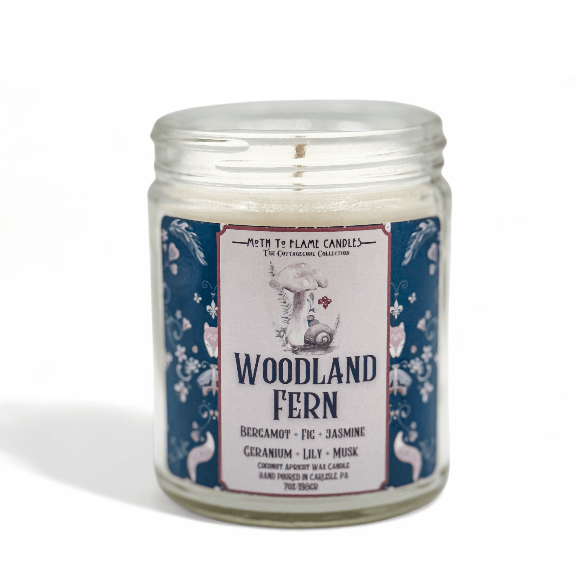 Moth to Flame Candles Candles Woodland Fern – 7 oz Candle Woodland Fern – 7 oz Candle