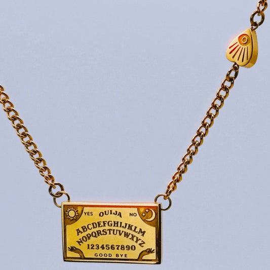 No Thrones Co. Necklace Gold Ouija Necklace Ouija Necklace