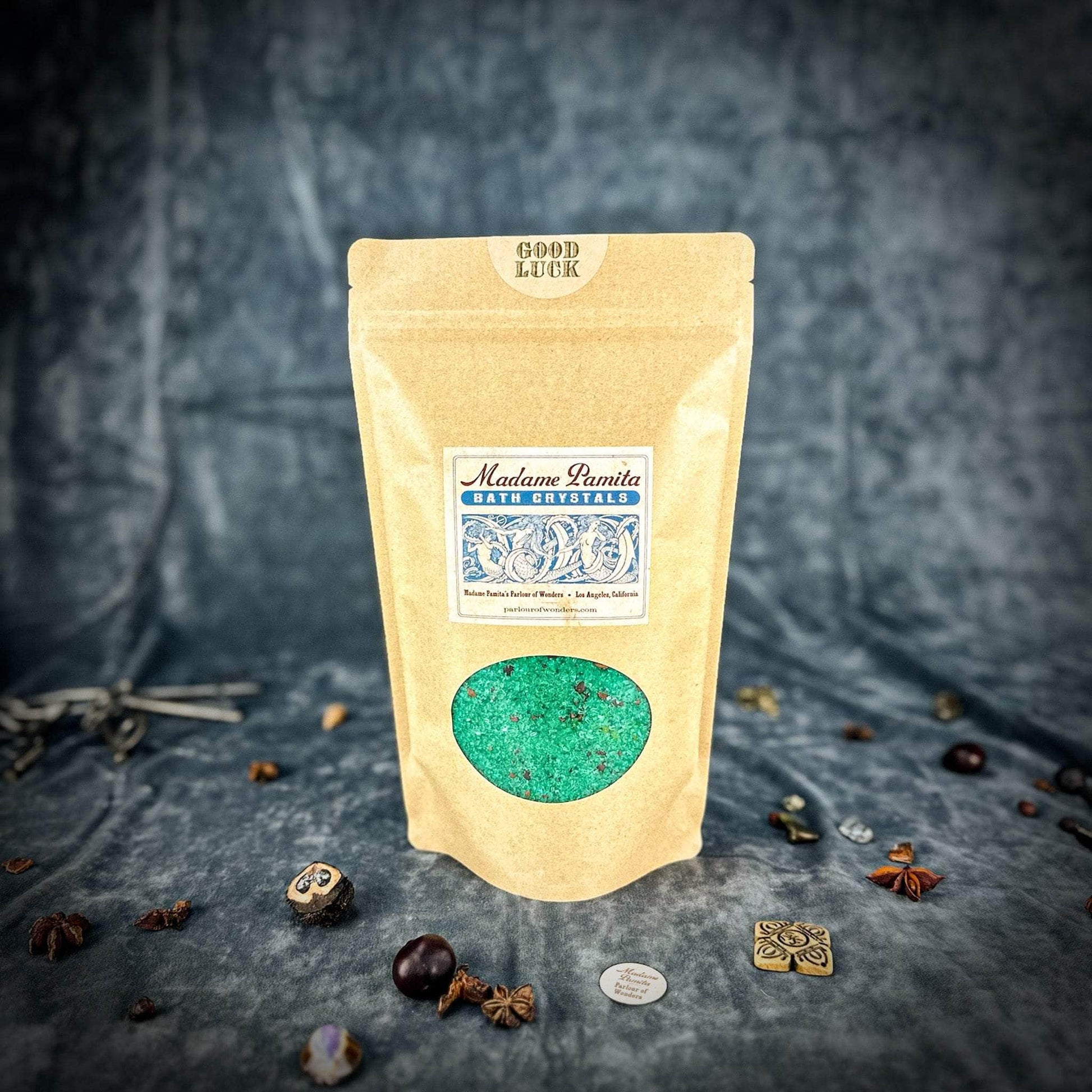 Parlour of Wonders Bath Crystals Large (7 baths) Good Luck Bath Crystals Good Luck Bath Crystals
