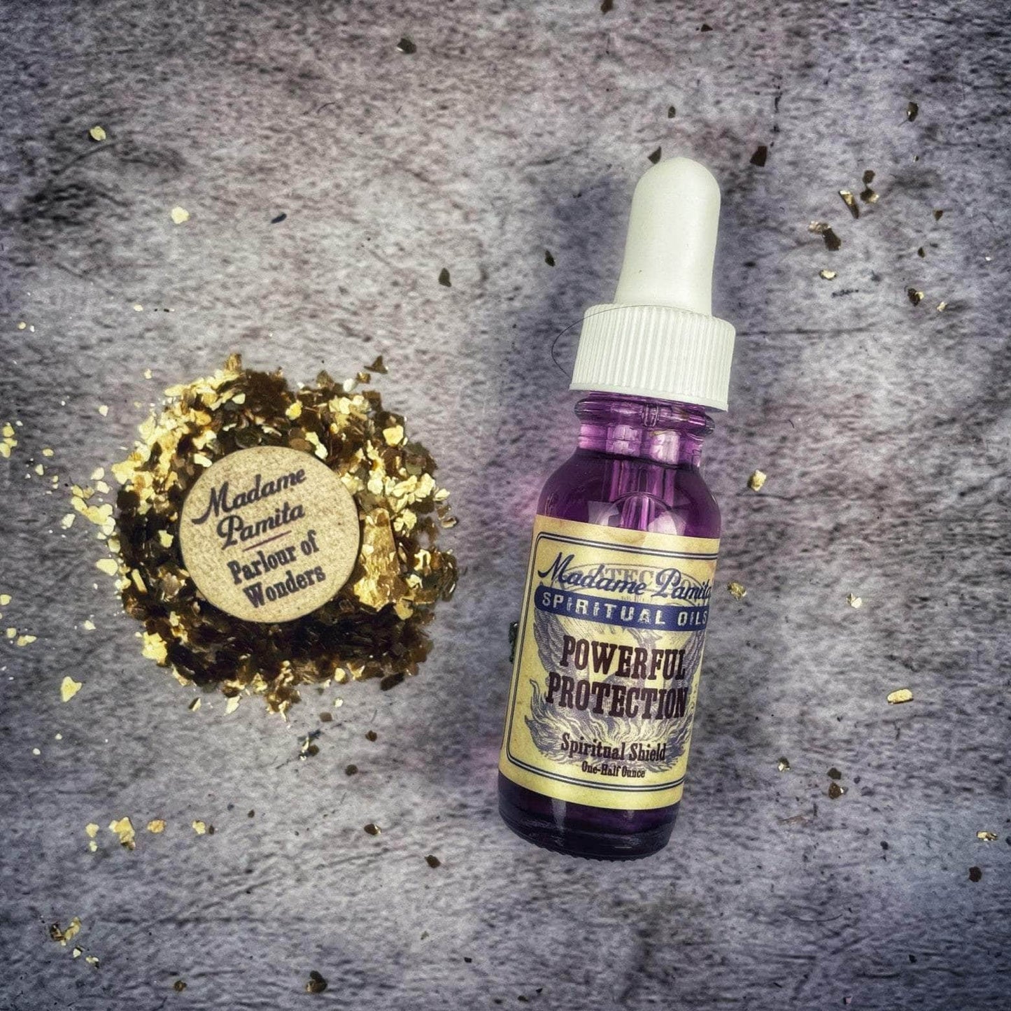 Parlour of Wonders Powerful Protection Oil by Madame Pamita Powerful Protection Oil by Madame Pamita
