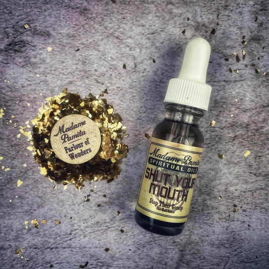 Parlour of Wonders Shut Your Mouth Oil by Madame Pamita Shut Your Mouth Oil by Madame Pamita