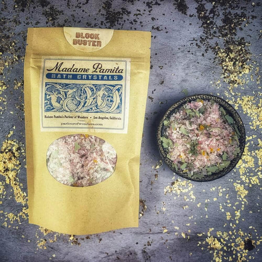 Parlour of Wonders Small (1 bath) Block Buster Bath Crystals Block Buster Bath Crystals