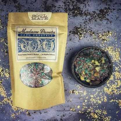 Parlour of Wonders Small (1 bath) Soul Mate Bath Crystals Soul Mate Bath Crystals