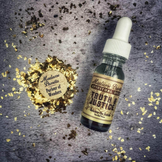 Parlour of Wonders Truth and Justice Oil by Madame Pamita Truth and Justice Oil by Madame Pamita