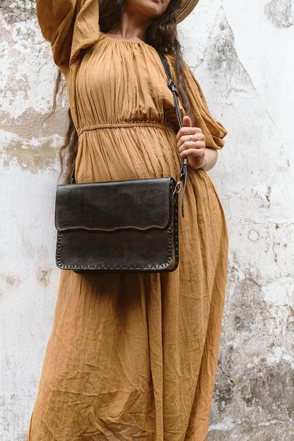 Purse & Clutch Handbags Black Structured Crossbody Structured Crossbody