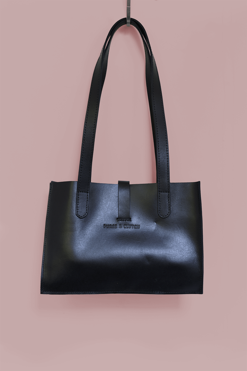 Purse & Clutch Handbags Ink Black Convertible Midsized Handbag Convertible Midsized Handbag
