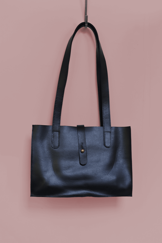 Purse & Clutch Handbags Ink Black Convertible Midsized Handbag Convertible Midsized Handbag