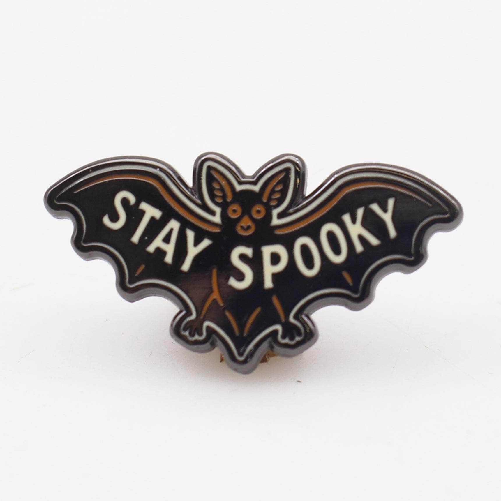 The Original Underground Enamel Pin Stay Spooky Bat Enamel Stay Spooky Bat Enamel