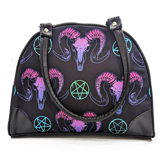 The Original Underground Purse Goat Skulls and Pentacles Purse Goat Skulls and Pentacles Purse