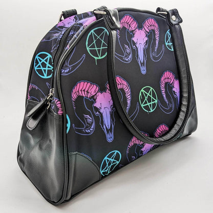The Original Underground Purse Goat Skulls and Pentacles Purse Goat Skulls and Pentacles Purse