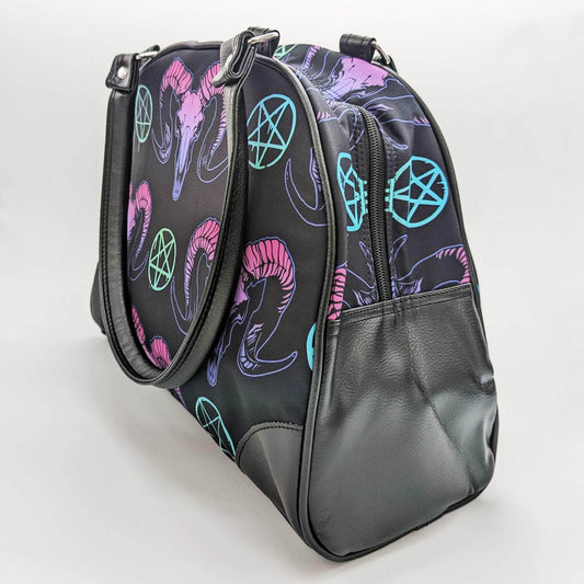 The Original Underground Purse Goat Skulls and Pentacles Purse Goat Skulls and Pentacles Purse