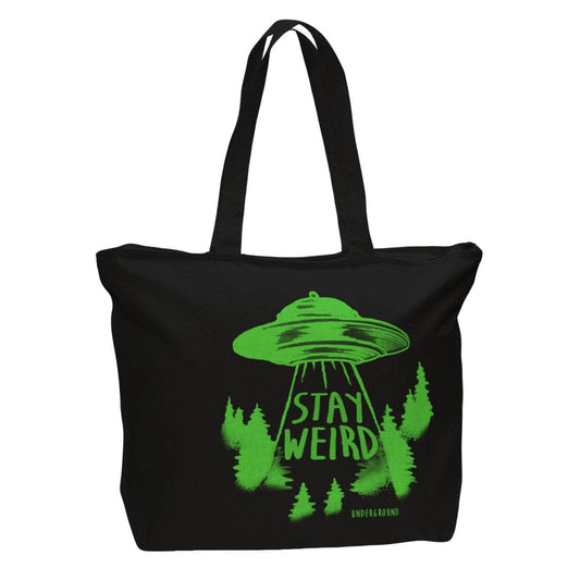 The Original Underground Zippered Bag Stay Weird Bag Stay Weird Bag