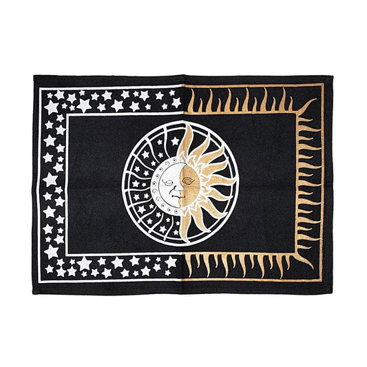 The Witches Sage LLC Altar Cloth Celestial Altar Cloth 13" x 19" Celestial Altar Cloth 13" x 19"