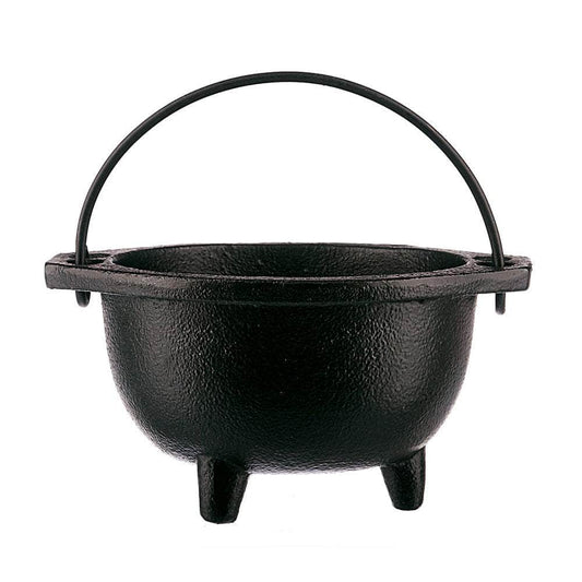 The Witches Sage LLC Cauldrons Cast Iron Cauldron - 6" Cast Iron Cauldron - 6"