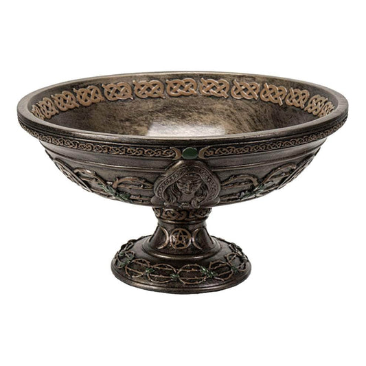 The Witches Sage LLC Cauldrons Triple Goddess Offering Bowl Triple Goddess Offering Bowl