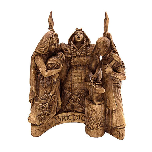 The Witches Sage LLC Figurine Brigid Statue Brigid Statue