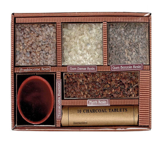 The Witches Sage LLC Gift Sets Auroshikha Resin Incense Gift Set Auroshikha Resin Incense Gift Set