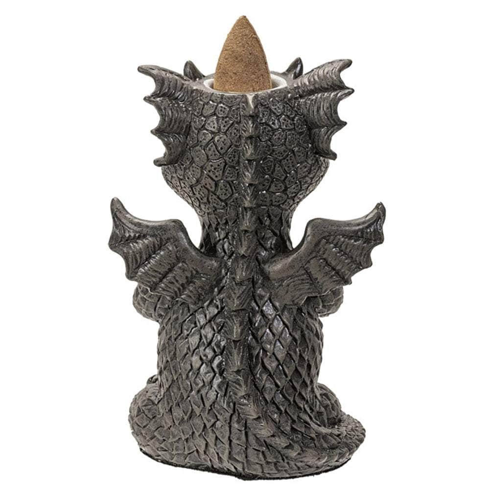The Witches Sage LLC Incense Burner Dragon Yoga Backflow Burner Dragon Yoga Backflow Burner