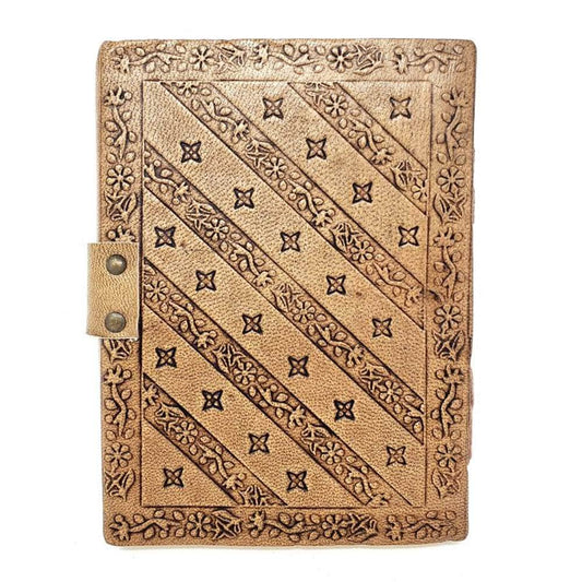 The Witches Sage LLC Journal Goddess of Earth Leather Journal with Latch Closure Goddess of Earth Leather Journal with Latch Closure