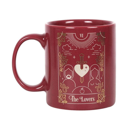 The Witches Sage LLC Mug The Lovers Tarot Card Mug - 11oz The Lovers Tarot Card Mug - 11oz
