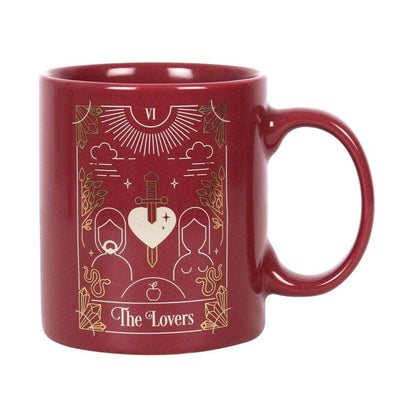 The Witches Sage LLC Mug The Lovers Tarot Card Mug - 11oz The Lovers Tarot Card Mug - 11oz