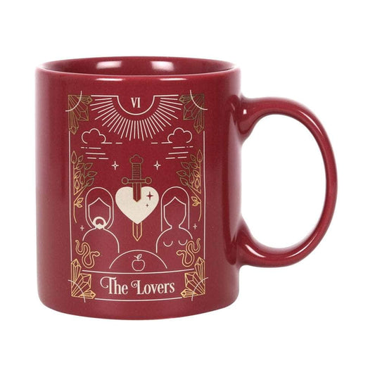 The Witches Sage LLC Mug The Lovers Tarot Card Mug - 11oz The Lovers Tarot Card Mug - 11oz