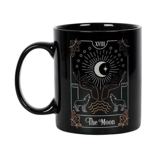 The Witches Sage LLC Mug The Moon Tarot Card Mug - 11oz The Moon Tarot Card Mug - 11oz