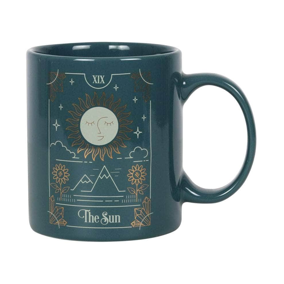 The Witches Sage LLC Mug The Sun Tarot Card Mug - 11oz The Sun Tarot Card Mug - 11oz